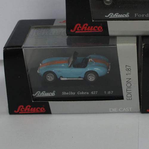 schuco 1/87 shelby cobra 427 蓝色