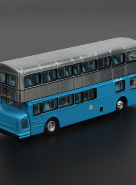 BEST CHOOSE 1/120香港双层巴士中环11线路蓝色BL408合金巴士模型