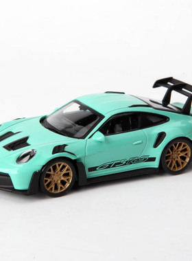 NOREV 1/43保时捷Porsche 911 GT3 RS 2022绿色 合金模型不可开门
