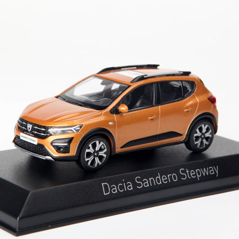 NOREV 1/43 达契亚 Dacia Sandero Stepway 2021棕色合金汽车模型