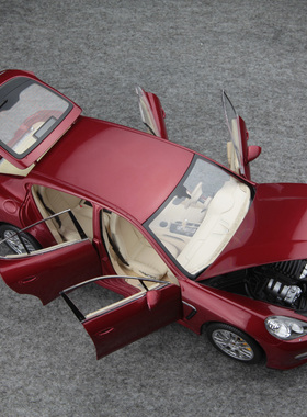 Norev 1/18  保时捷 PANAMERA S 红色 合金汽车模型