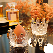 魅时尚 粉扑球海绵彩妆蛋美妆蛋工具架托放化妆蛋 架子首饰收纳盒