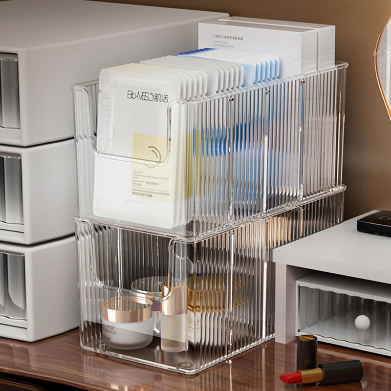 面膜收纳盒亚克力梳妆台收纳