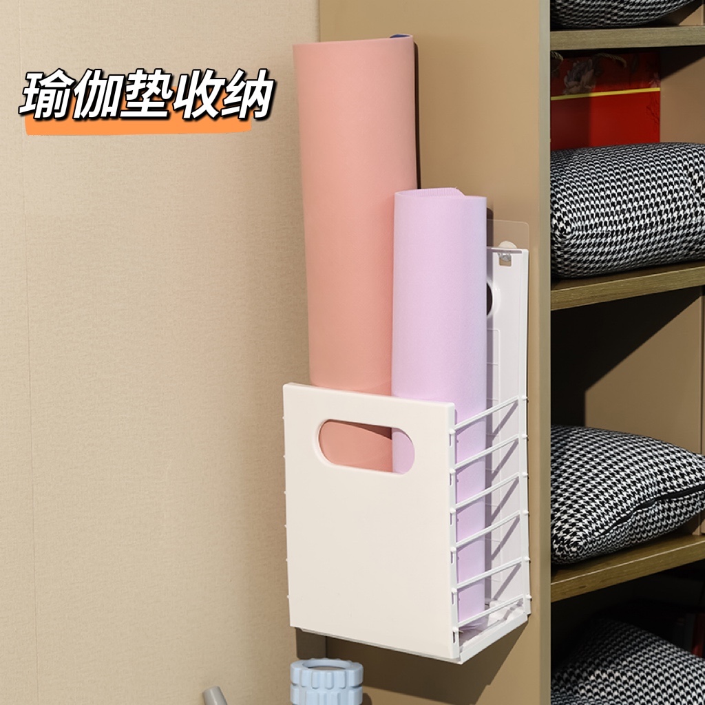 Yoga Mat Storage Punch holes Bandage rope wall Place household foam Roller Bodybuilding equipment Folding framein the Storage consolidation , Home Storage appliances , 运动器材收纳用具 category - from Buy2taobao.com to provide professional Taobao agent buy service