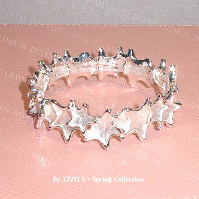 ZZZITA 天使爱美丽·Starry Dream~小众设计感彩色画油海星手链