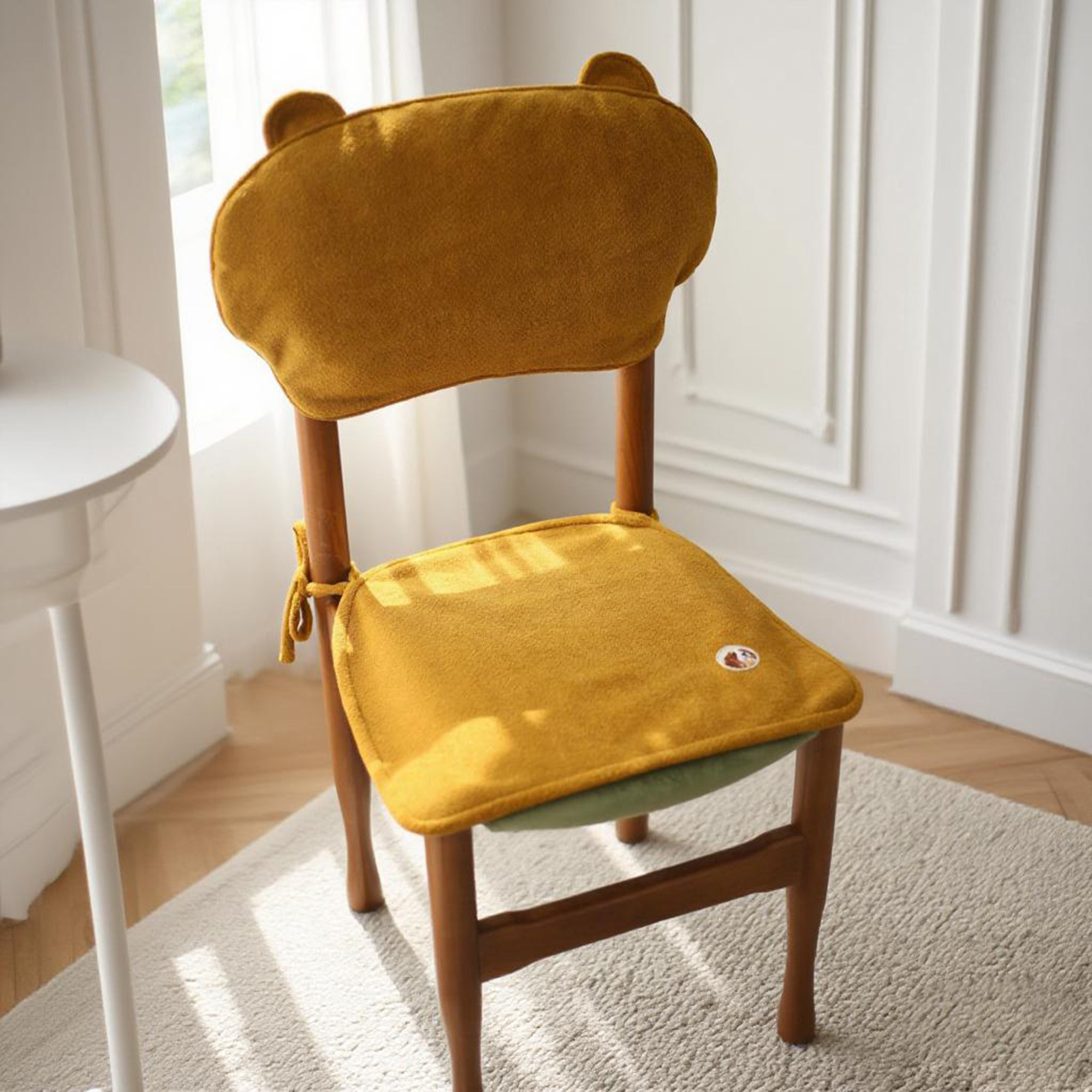 秋冬通用可拆洗保暖坐垫靠背套