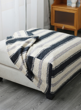 春季摩洛哥风加厚仿羊绒卷卷毛脚踏套罩全包保暖方榻套防滑沙发套