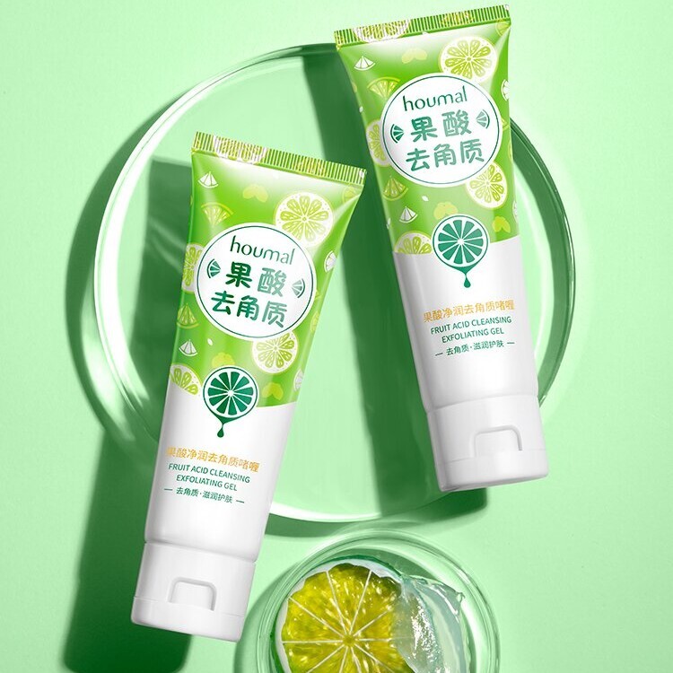 沪美去角质啫喱果酸净爽脸部