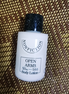 NONFICTION络斐诗香体乳50ml身体乳保湿滋润木质留香OPEN ARMS