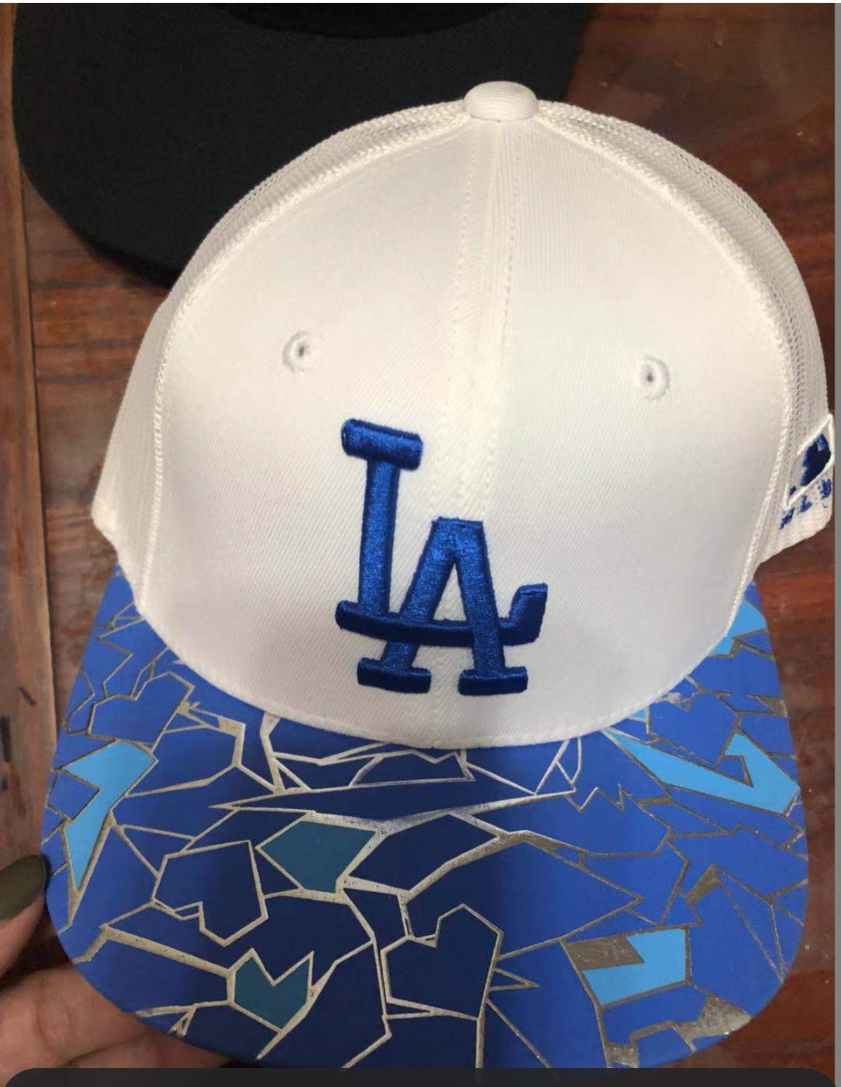 韩国免税店 MLB 棒球帽 IA/NY  扬基队帽防晒遮阳帽 蓝白黑红现货