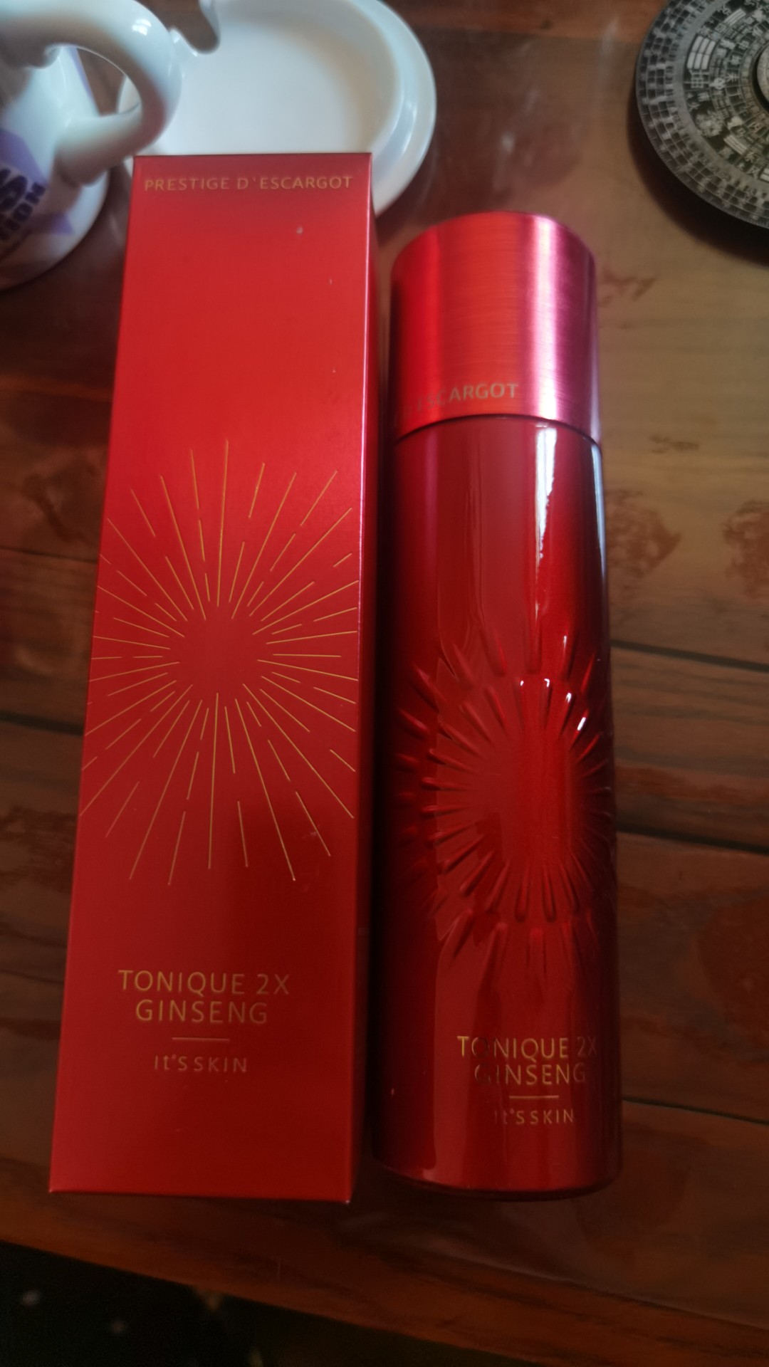 韩国its skin伊思红参蜗牛补水收缩毛孔爽肤水140ml 韩国新包装