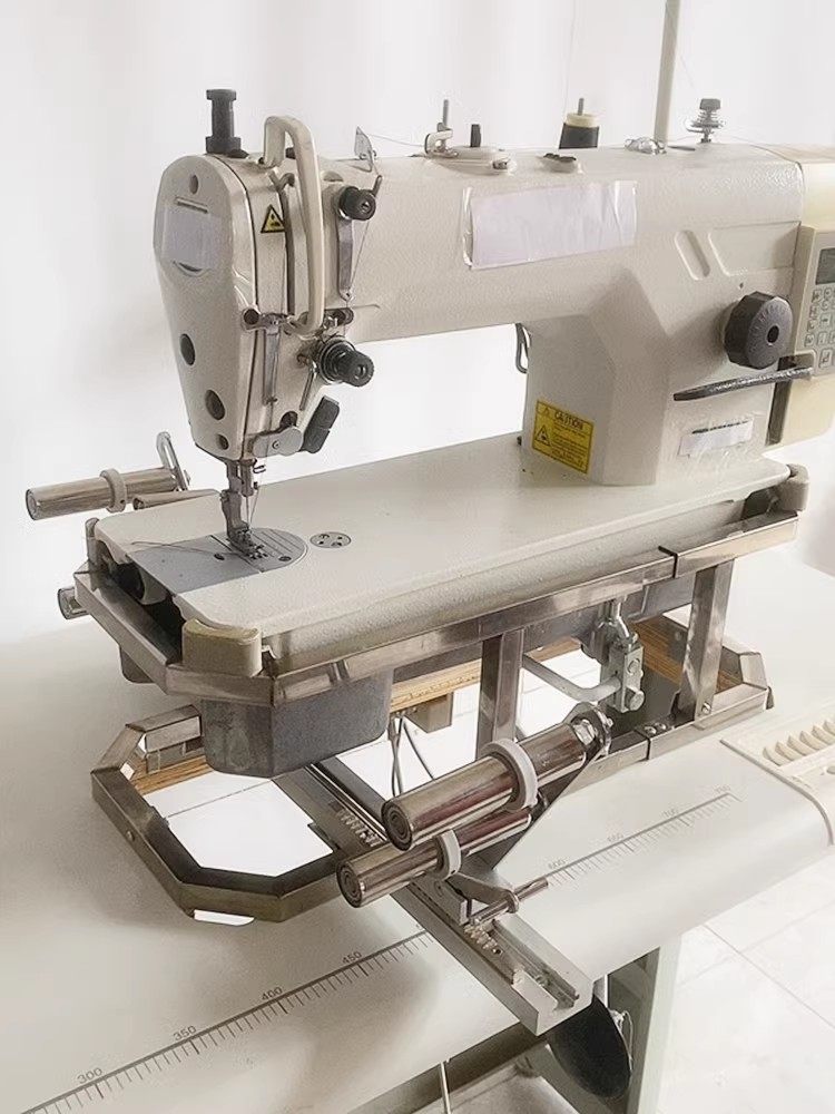 电脑平车橡筋架电动缝纫机活动裤腰拉松紧撑开啤呤架不锈钢抬高架