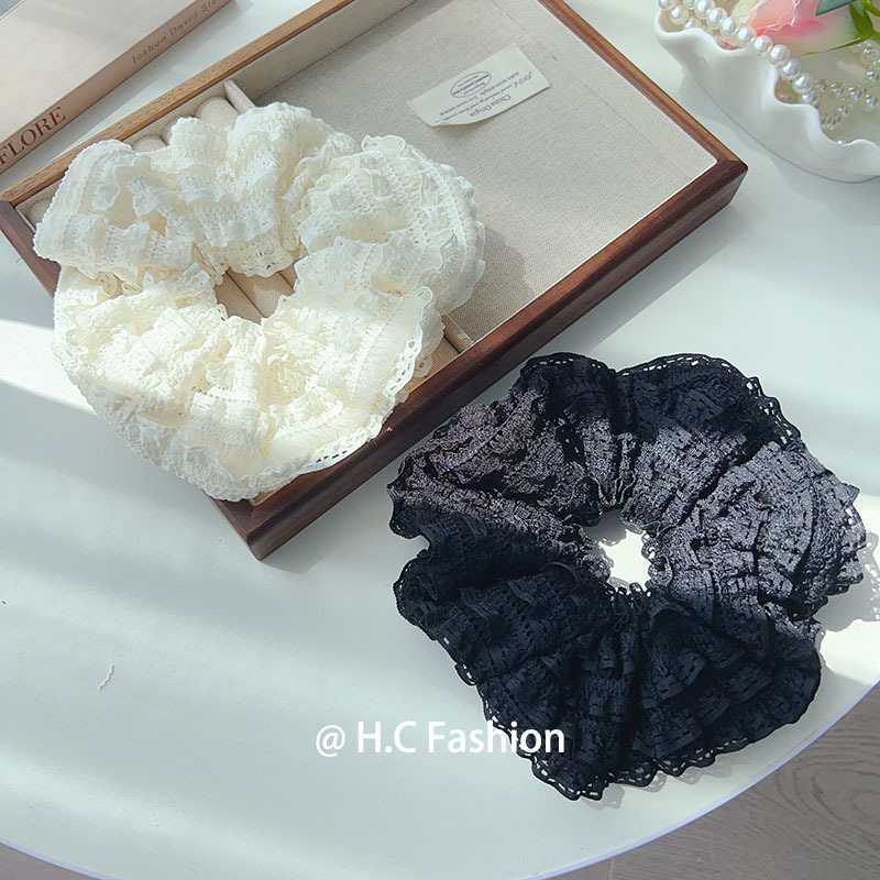 高级感法式蕾丝泡芙大肠