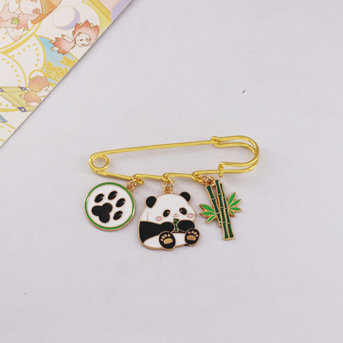 中国风可爱竹子国宝熊猫