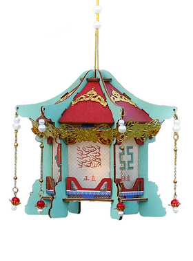 新年灯笼手工材料包创意古风发光道具汉服传统宫灯手提2026新款