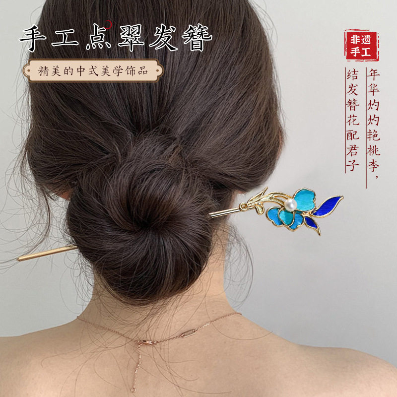 新年手工仿点翠diy材料发簪胸针创意三八亲子团建活动暖场礼物,3C数码配件,USB摆设品/装饰品,淘宝优惠券,粉丝福利购,淘宝优惠卷