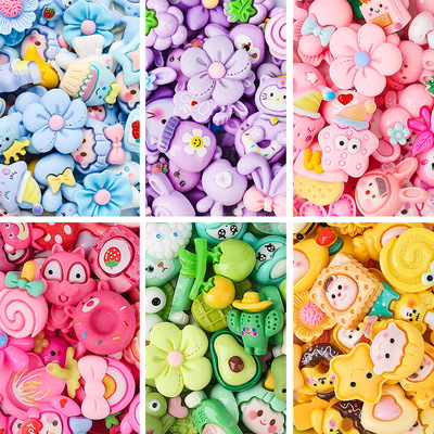 奶油胶diy发夹材料包手工