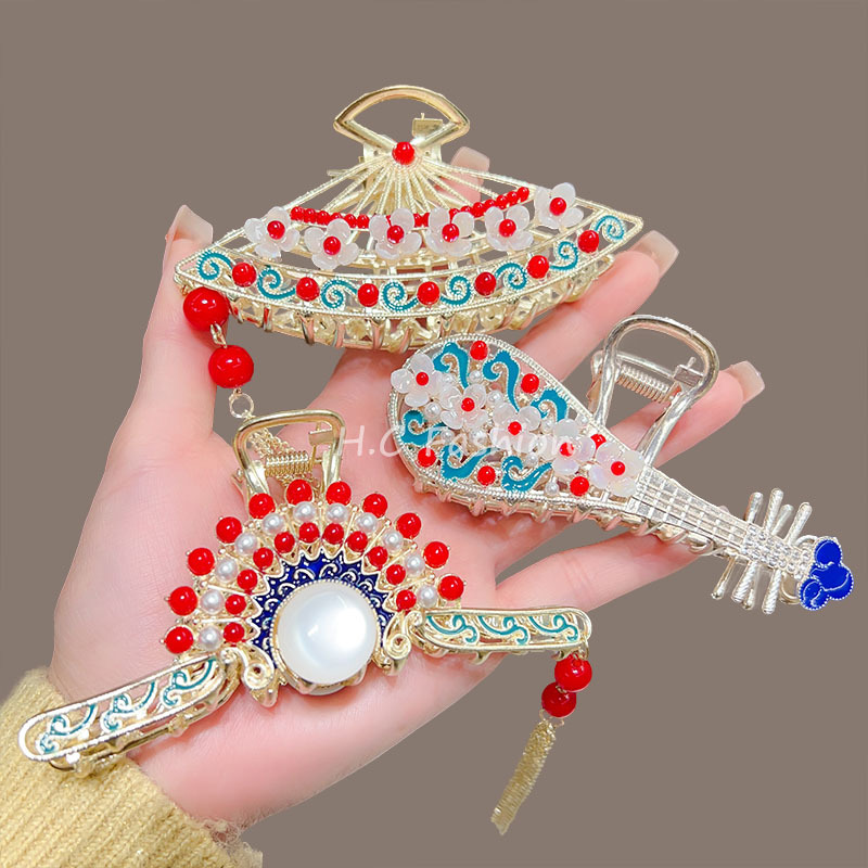 国风古典仙气高级感珍珠