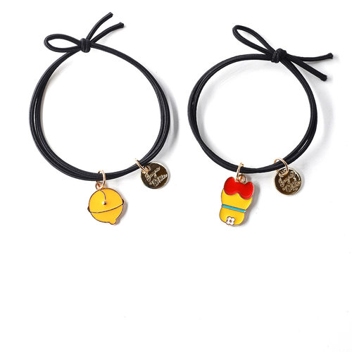 网红叮当猫合金头绳可爱