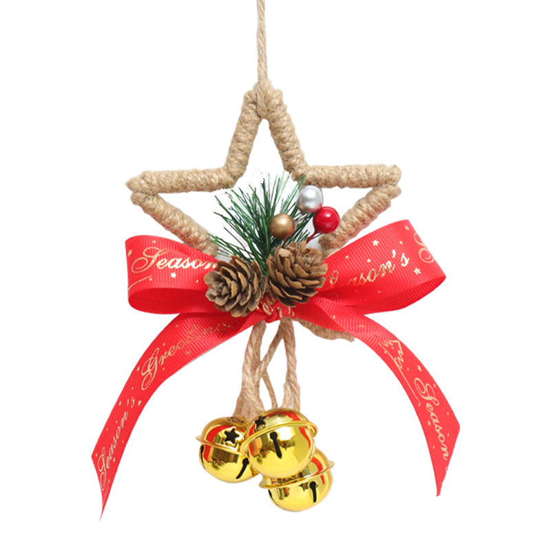 圣诞节主题壁挂风铃房间