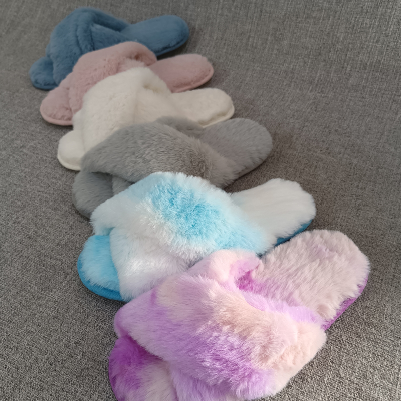 毛拖大码女鞋外贸室外可穿棉拖鞋