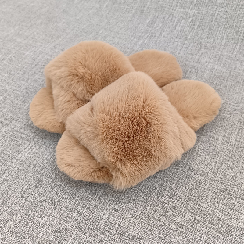外贸秋冬新款毛毛拖鞋女室内外穿潮鞋一字拖大码女鞋家居F3116,女鞋,毛毛鞋,淘宝优惠券,粉丝福利购,淘宝优惠卷