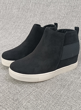 外贸内增高宽版舒适休闲鞋大码女板鞋 F2190瑕疵清仓