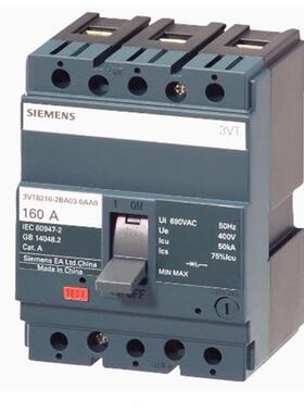 西门子3VF3112-1MS41-0AA0塑壳断路器100A空气开关SIEMENS 进口4P