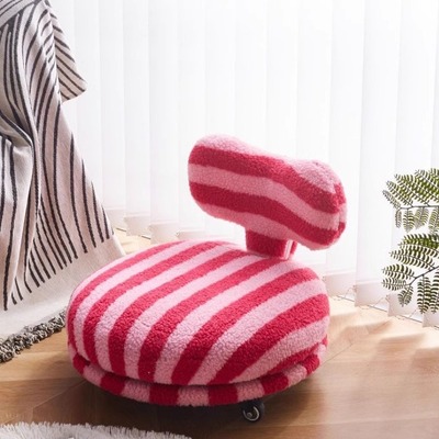 懒人沙发榻榻米座椅飘窗单人小沙发飘窗沙发旋转儿童沙发多巴胺