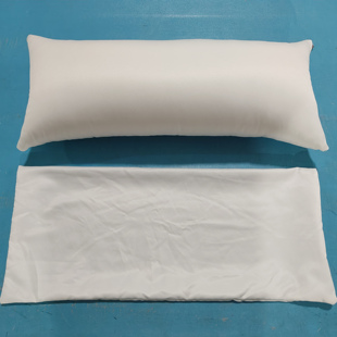 长方形抱枕套抱枕芯套纯白磨毛布料带拉链内套长抱枕内胆套正方形