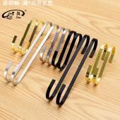 服装 勾挂勾挂衣服衣架挂钩s型金色勾子 店S钩不锈钢钩子加长衣钩裤