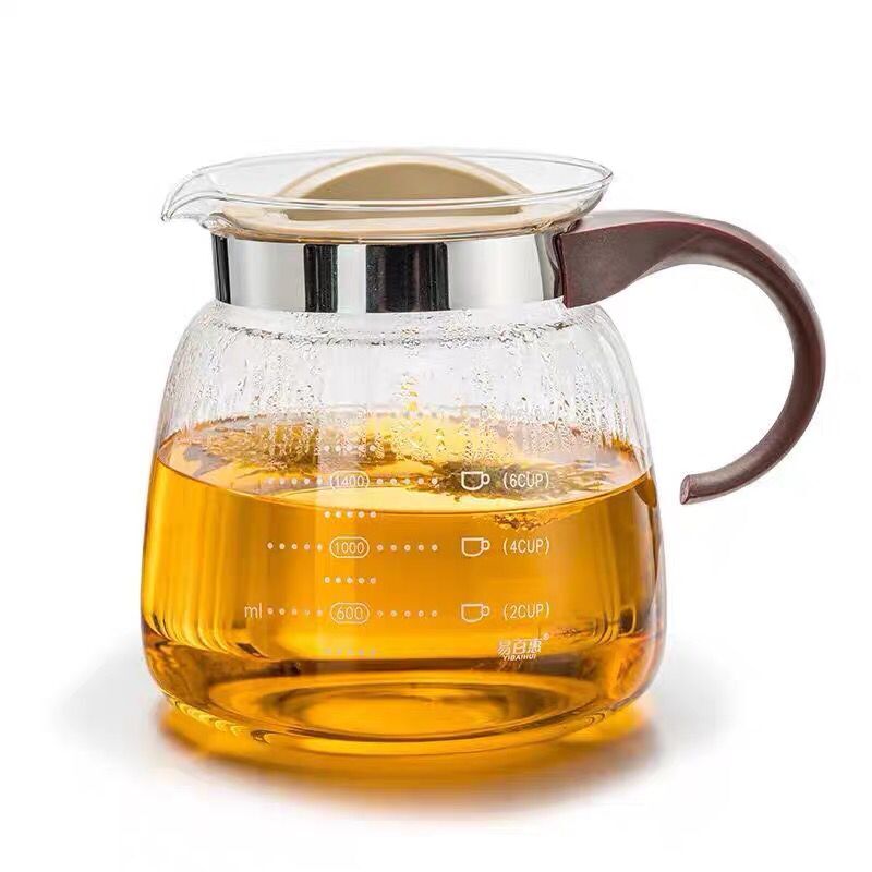 雅风加厚玻璃凉水壶泡茶壶大容量冷水壶电陶炉煮茶玻璃煮茶烧水壶