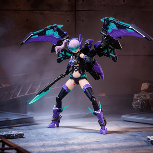 京东当天发 核能矩阵双素体蝙蝠机娘拼装玩具模型云蝠盾少女手办