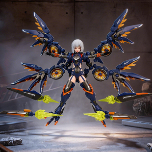 京东当天发货 核能矩阵夜影猎莺机娘拼装玩具模型复仇者猎鹰手办