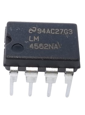 进口正宗美国公司  双运放 LM4562NA NS 送镀金座 测试好 韩国产