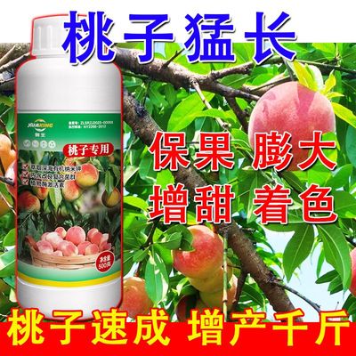 桃子专用膨大剂增甜超甜素增产增收甜蜜素正品水果增甜彭大剂桃子