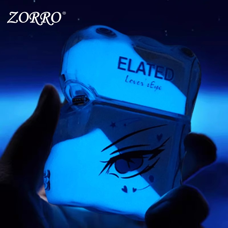 ZORRO正品夜光煤油打火机