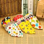 猫咪宠物口水巾三角巾领饰品狗狗猫领巾幼猫围脖英短比熊布偶围巾