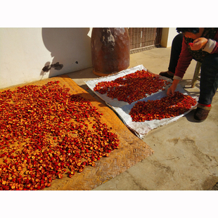 山西太行山区农家新带核干山楂片 带籽山楂干片可泡茶泡水当零食