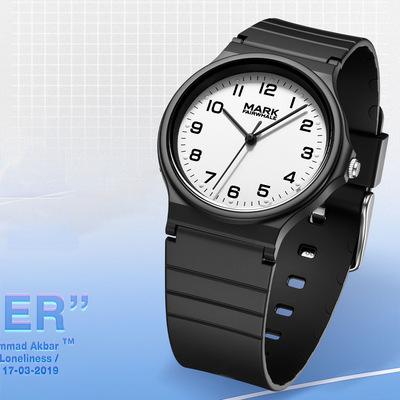 马克华菲Mark Fairwhale手表新款男女同款学生情侣简约高端石英表