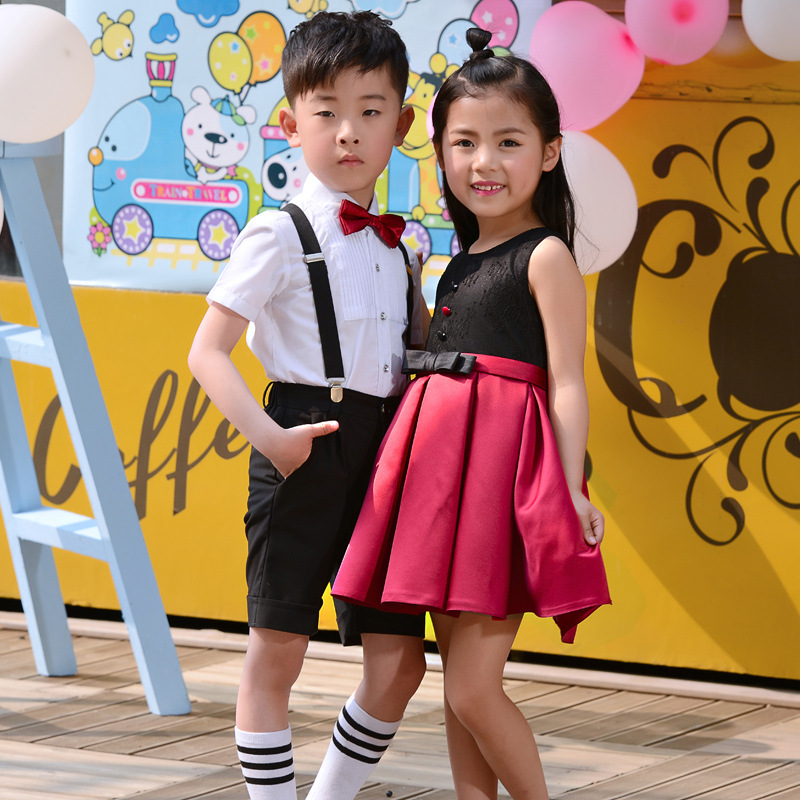 六一男童女童演出服装
