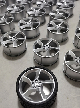 国产积木 法拉SP3轮毂80279轮胎兼容乐高科技组MOC改装42143零件