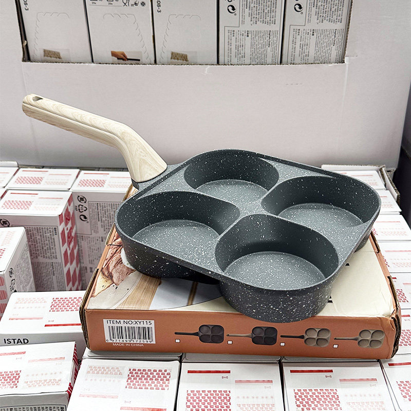 麦饭石四孔煎蛋锅商用加大加深四格鸡蛋汉堡锅家用早餐专用小煎锅,厨房/烹饪用具,煎锅/平底锅,淘宝优惠券,粉丝福利购,淘宝优惠卷