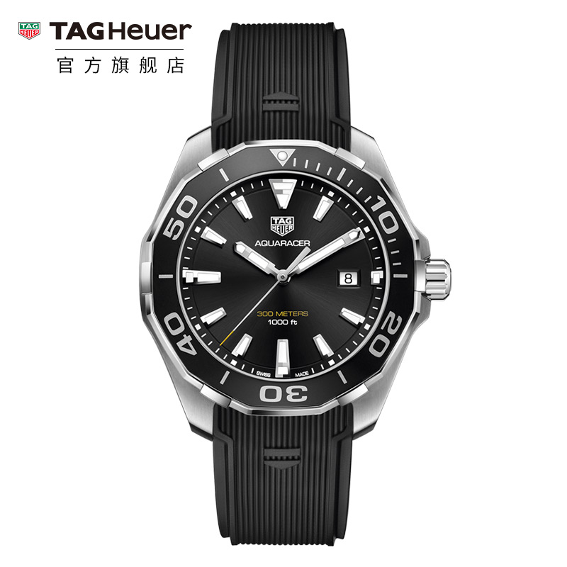 Ì©¸ñºÀÑÅTAG Heuer¾ºÇ±ÏµÁÐʯӢÈðÊ¿·ÀË®±íÄбíWAY101A.FT6141