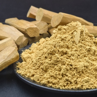 印度迈索尔老山檀香粉 100目细粉 可打篆可熏可焚 正产区牛头旃檀