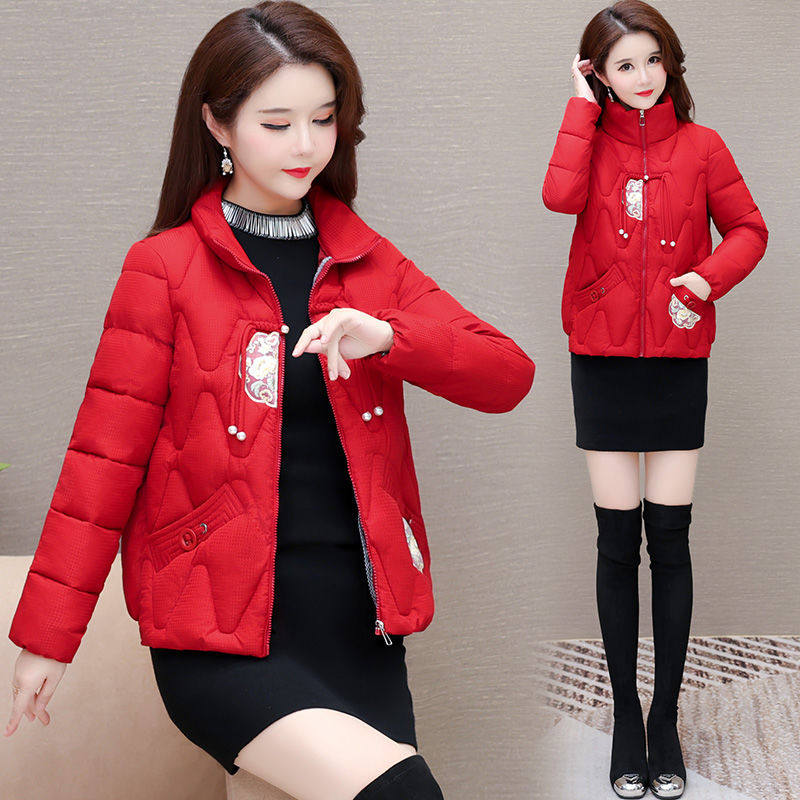 短款羽绒棉服女2024年新款冬季小个子时尚洋气加厚保暖立领外套潮,女装/女士精品,棉衣/棉服,淘宝优惠券,粉丝福利购,淘宝优惠卷
