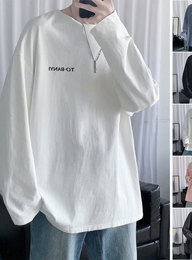 速发松袖t恤2025新款宽长韩版over衫ize百搭学生内搭打底s潮