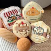 尔木萄TUNEE GOODS面包系列 散粉扑植绒粉扑定妆柔软易取粉好上妆