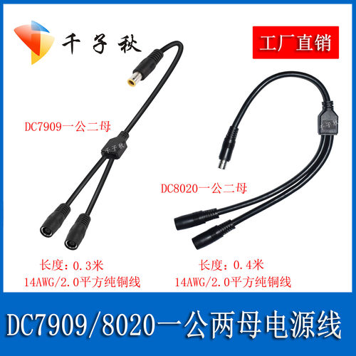 DC7909/8020一公转两母转接线