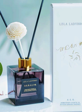 正品本色恩UT她栀子花香薰家用持久留香氛无火车载香薰精油挥发液